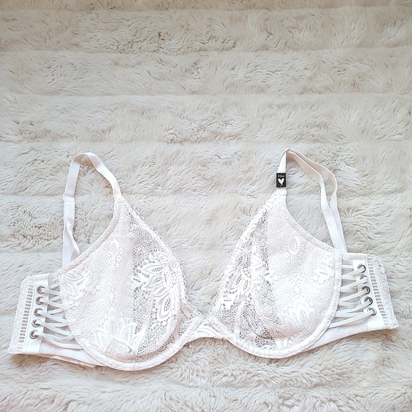 🍒NWT🍒 VS VERY SEXY UNLINED PLUNGE BRA + DA PANTY SET - Picture 6 of 9